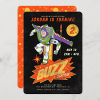 Buzz Lightyear Two Infinity and Beyond Birthday