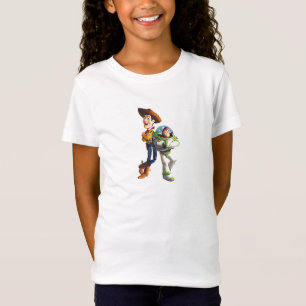 Buzz Lightyear & Woody standing back to back T-Shirt