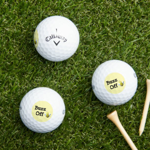 Buzz Off Bee Golf Balls