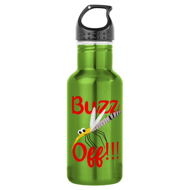 Buzz Off Water Bottle (Front)