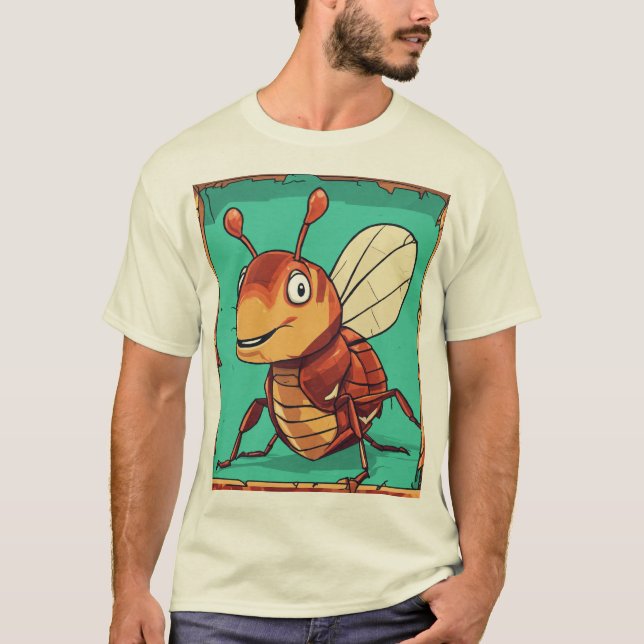 Buzz the brave Ant. T-Shirt (Front)