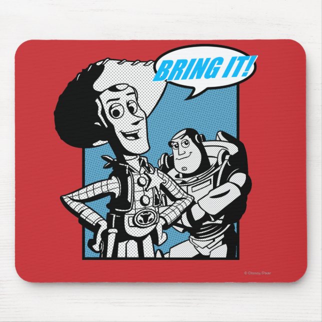 Buzz & Woody: Bring It Mouse Pad (Front)