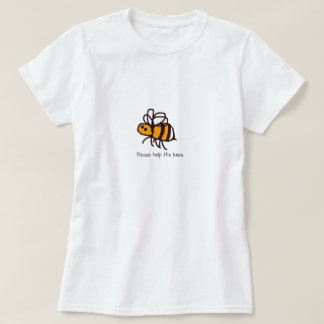 BuzzAboutBees Please Help The Bees Ladies' T-Shirt