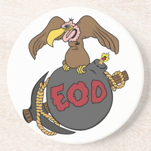 Buzzard Bomb and Pick Drink Coaster