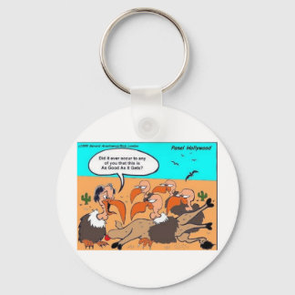 Buzzard In Ecstacy Funny Gifts Tees & Collectibles Keychain