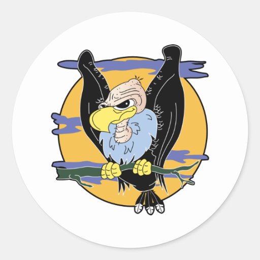 Buzzard Stickers | Zazzle