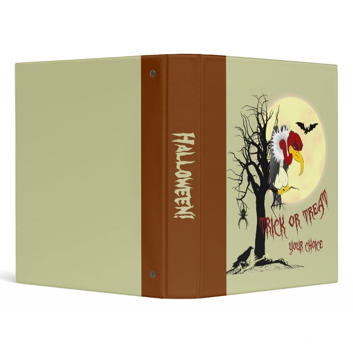 Buzzard Trick or Treat Binder