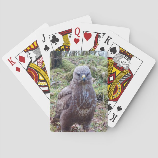 Buzzard With Attitude  Poker Cards (Back)