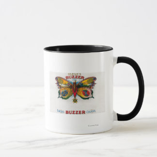 Buzzer Cigar Box Label Mug