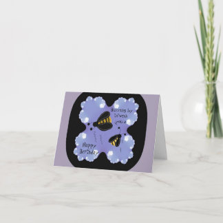Buzzing Bee's Birthday Wishes Card