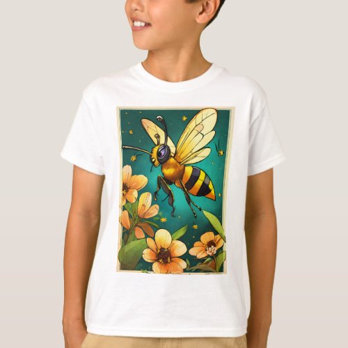 Buzzing Blooms Collection T_Shirt