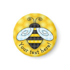 Buzzing Bumblebee and Honeycomb Icon