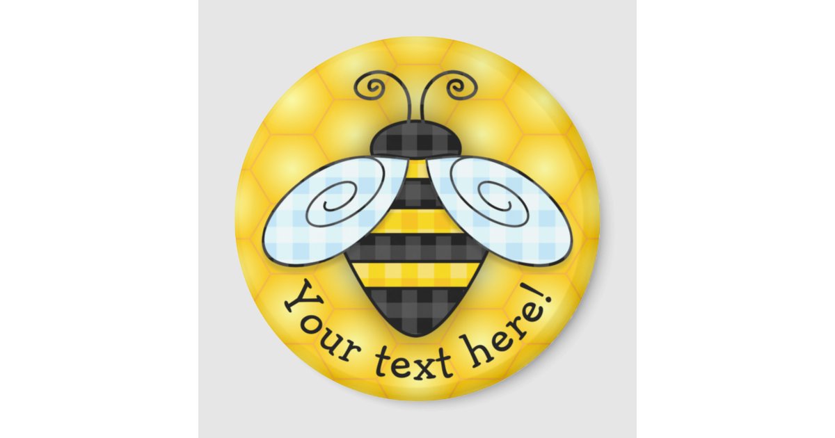 Bee themed gifts for women, men and kids. Honey bee Bumblebee save the bees  - Bee Gifts For Women - Magnet