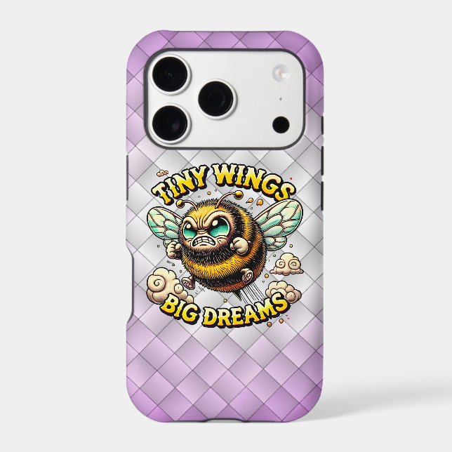 Buzzing for Greatness Iphone Case (Back)