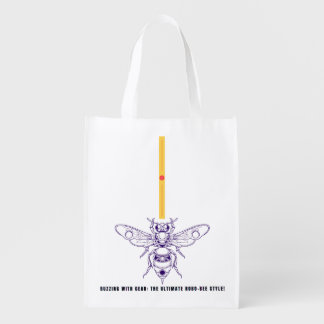 Buzzing with Gear: Robo-Bee Style! Grocery Bag