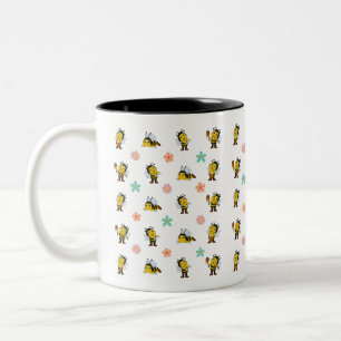 Buzzinwith Style Two-Tone Coffee Mug