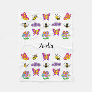 Buzzy Bee Blanket For Bee Lovers