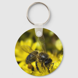 Buzzy bee keychain