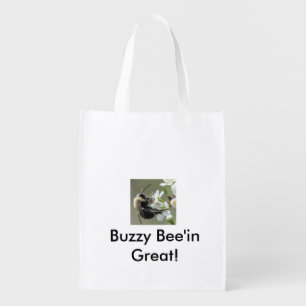 Buzzy Bee'in Great! Reusable Tote Bag
