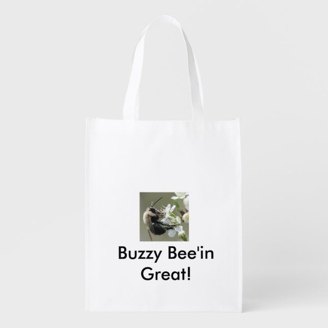 Buzzy Bee'in Great! Reusable Tote Bag (Front)