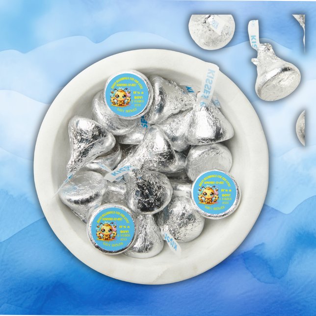Buzzy beginnings honeybee-to-bee Baby Shower | Hershey®'s Kisses® (Creator Uploaded)