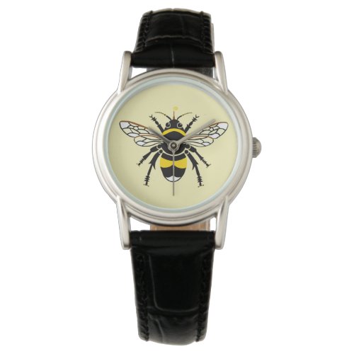 Buzzy Bumble BEE _ Nature _ Wildlife _Yellow Watch