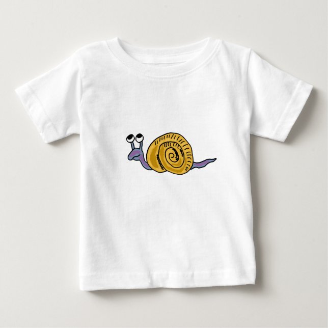BV- Funny Baby Snail Outfit T-Shirt (Front)