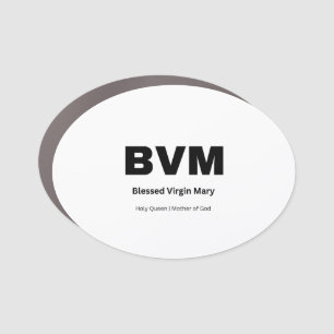 BVM (Blessed Virgin Mary) Car Magnet