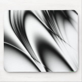 bw4 black and white curves mouse pad