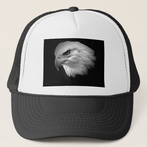BW Bald Eagle Trucker Hat