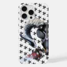 BW! BIOHAZARD WARNING! SKULL