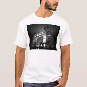 BW Black & White London Tower Bridge T-Shirt