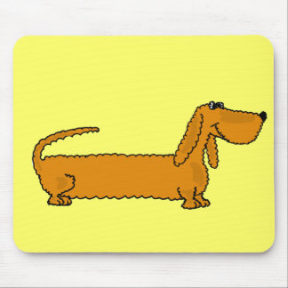 BW- Funny Dachshund Mousepad