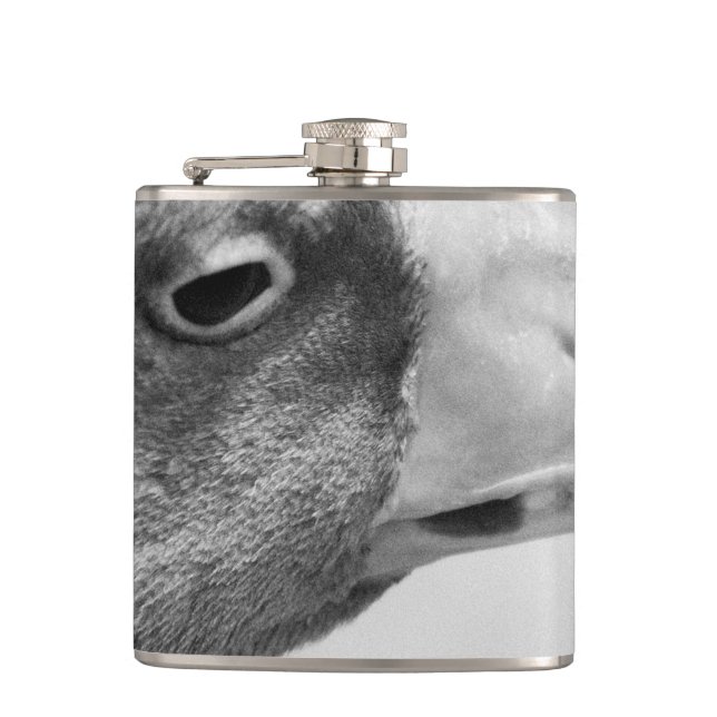 BW Goose Flask (Front)