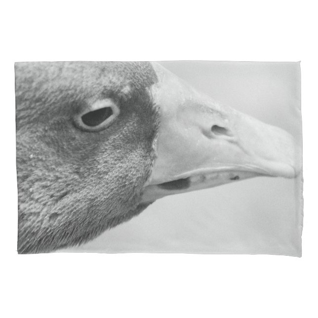 BW Goose Pillow Case (Front)