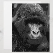 BW Gorilla Face (Front/Back)