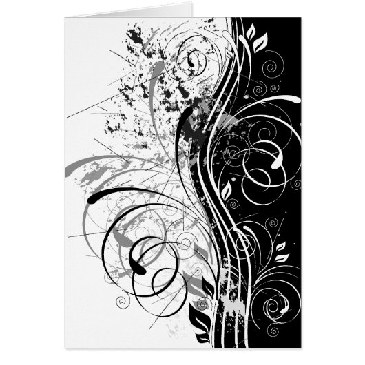 BW grunge Cards (Front)