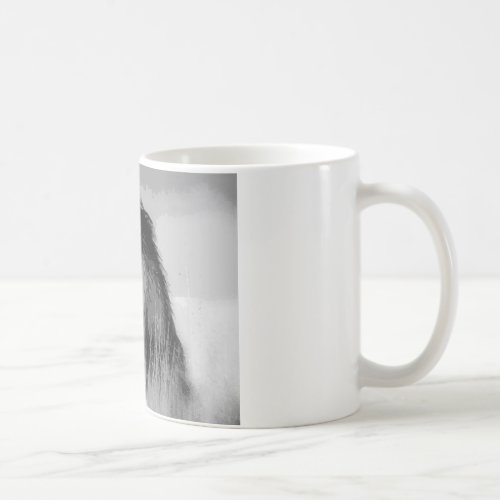 BW Lion Coffee Mug