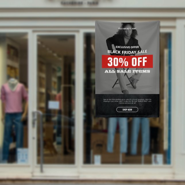 BW Photo Black Friday Sale Product Promo Banner (BW Photo Black Friday Sale Product Promo Banner)