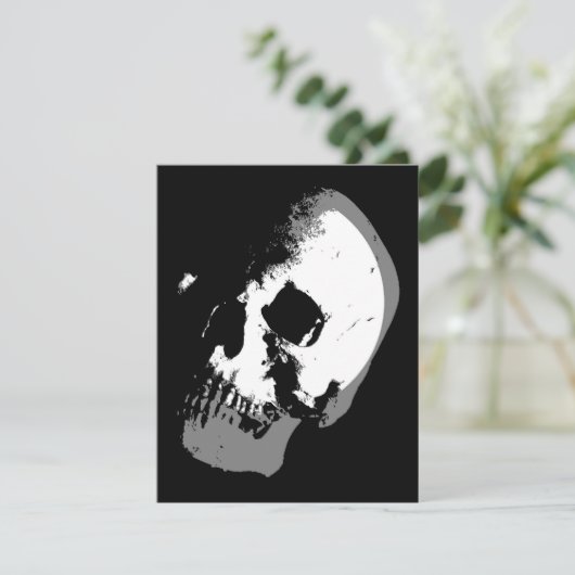 BW Skull Pop Art (Standing Front)