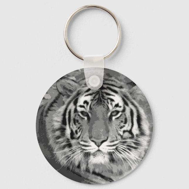 BW Tiger Keychain (Front)
