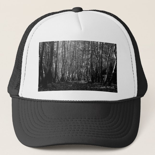 BW Trees Trucker Hat (Front)