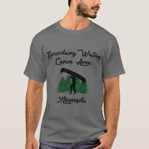 BWCA Boundary Waters Canoe Area Minnesota Design T-Shirt