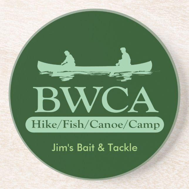 BWCA Coaster - Custom Message (Front)