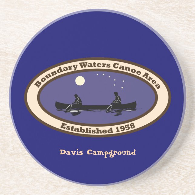 BWCA Coaster - Custom Text (Front)