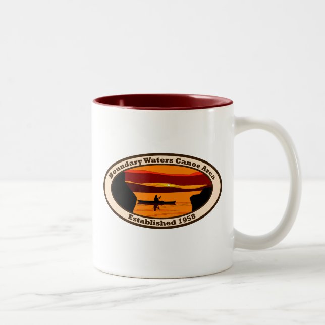 BWCA Emblem Two-Tone Coffee Mug (Right)