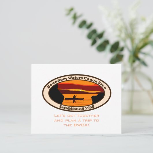 BWCA Emblem with Canoe (Standing Front)