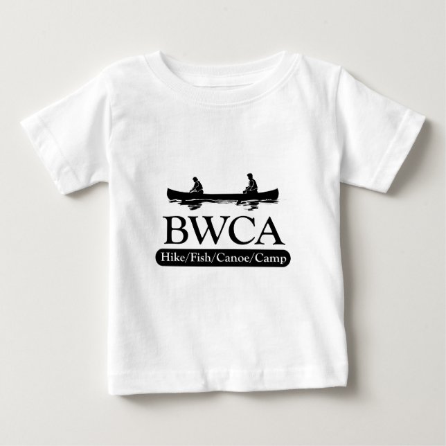 BWCA / Hike Fish Canoe Camp Baby T-Shirt (Front)