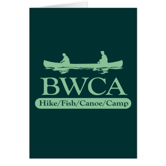 BWCA / Hike Fish Canoe Camp Cards (Front)