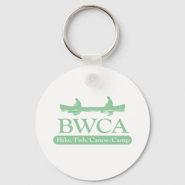 BWCA / Hike Fish Canoe Camp Keychain (Front)